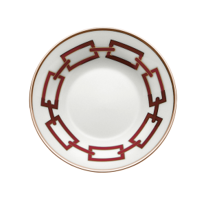 Ginori Catene Scarlet Coffee Saucer